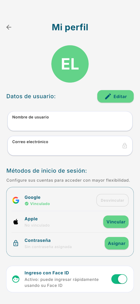 Perfil - Móvil